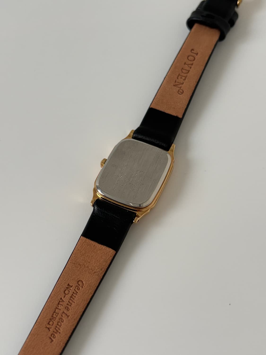 1980s Gold TextureTank Ladies Quartz 상품이미지7