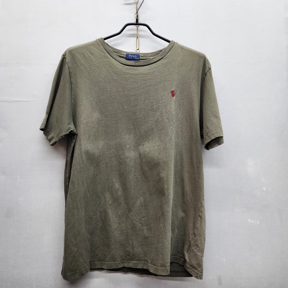 폴로랄프로렌 레드포니 올리브카키 반팔티 M(남여공용) 상품이미지1