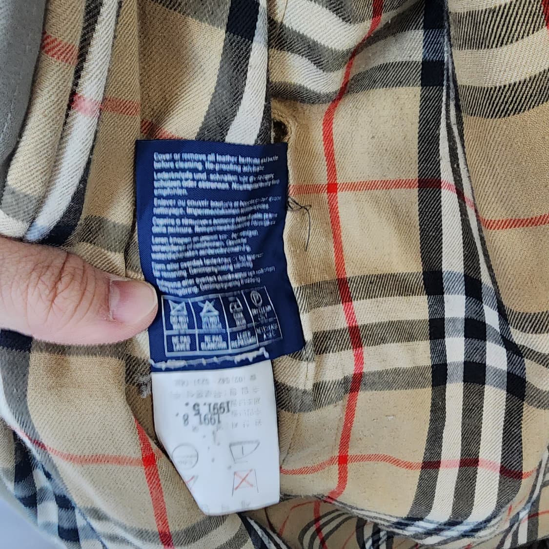 버버리 트렌치 코트 베이지 롱코트 상품이미지9