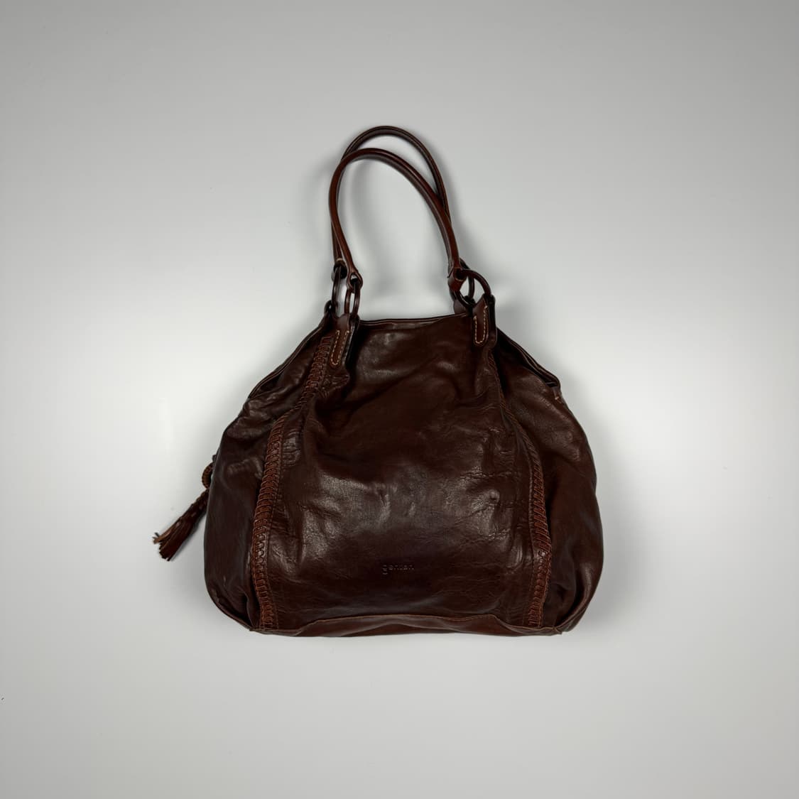 젠텐 가죽 토트백 상품이미지1