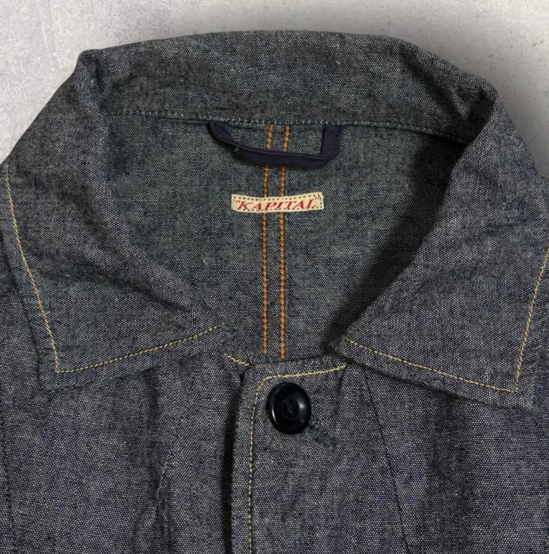 캐피탈 데님셔츠 상품이미지3