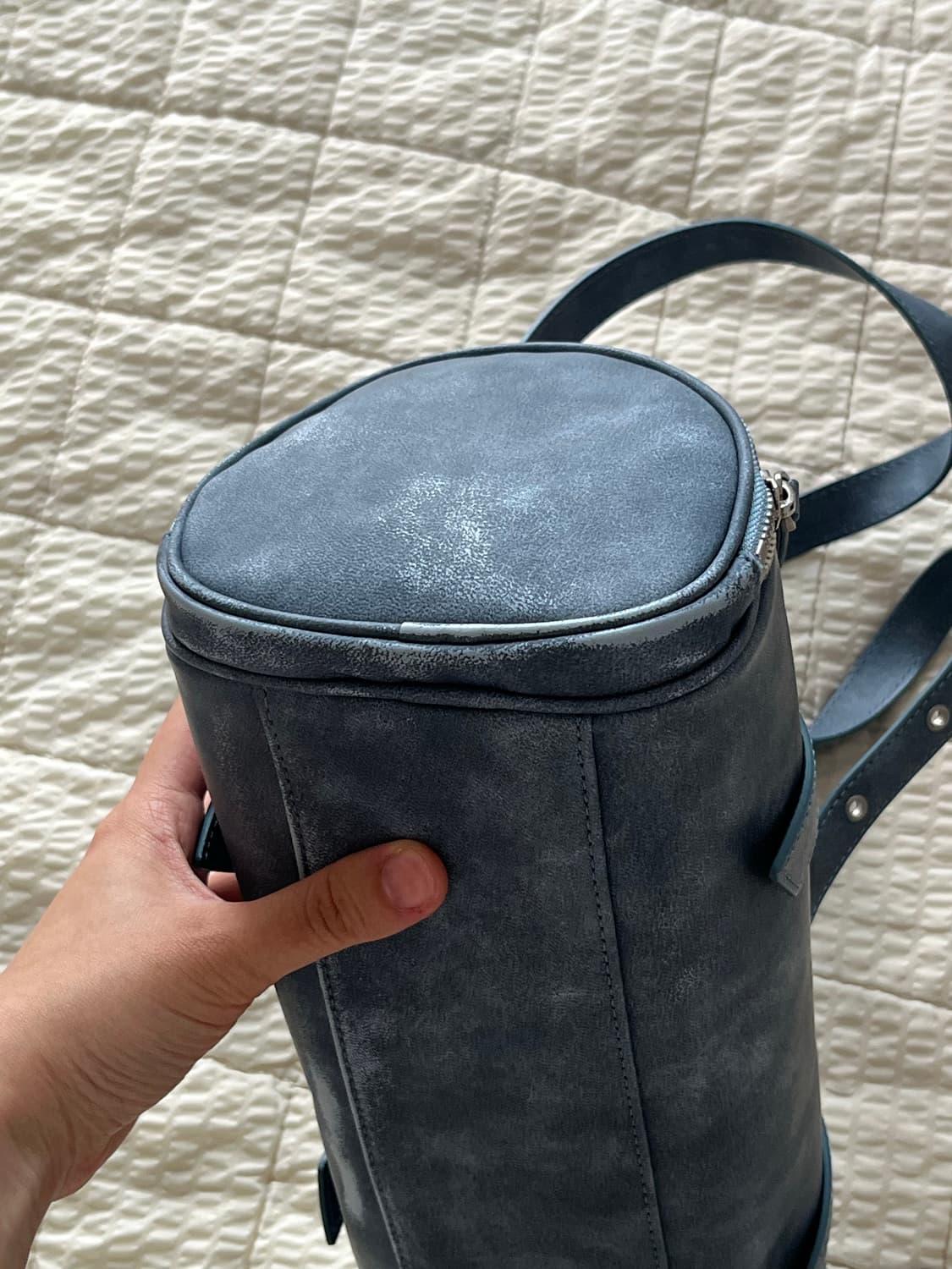 샌드뮤지엄 OAK BAG [Steel Blue] 상품이미지9