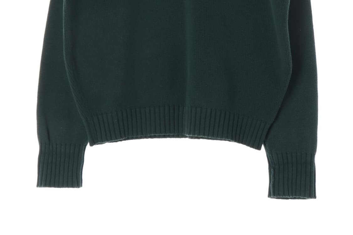 폴로 랄프로렌 코튼 브이넥 니트 다크그린 M 상품이미지4