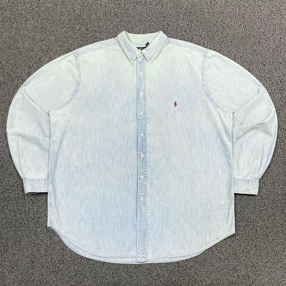 PoloRalphLauren 오버 워싱데님셔츠 상품이미지1