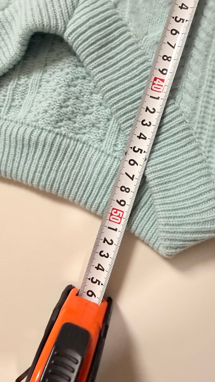 앤더슨벨 카일라 업사이드 다운 울 니트 베스트 조끼 정가 148,000원 상품이미지7