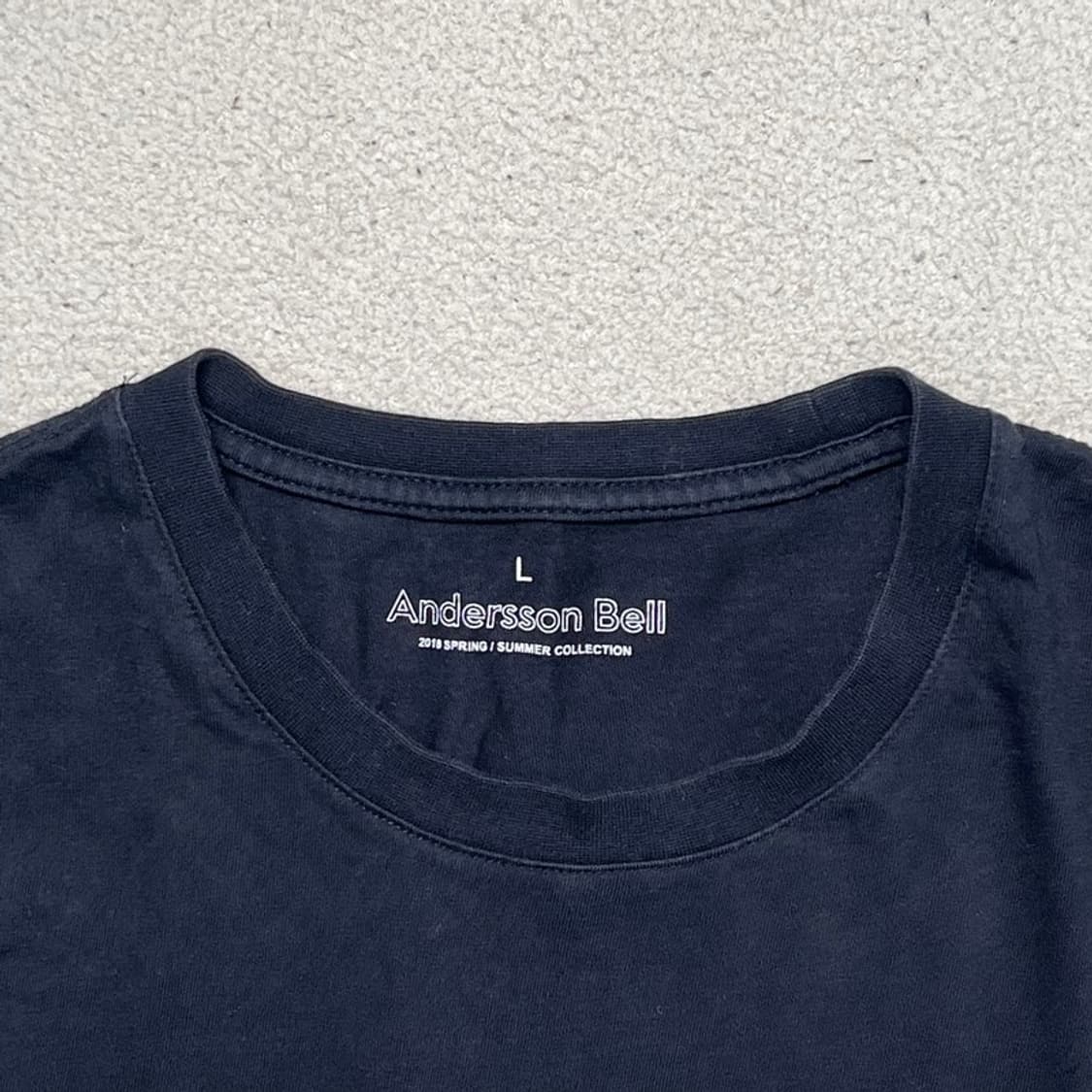 ANDERSSON BELL 티셔츠 블랙 L 상품이미지2