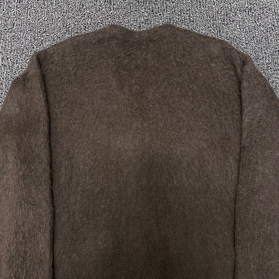 아웃스탠딩 울 가디건 브라운 M 상품이미지6