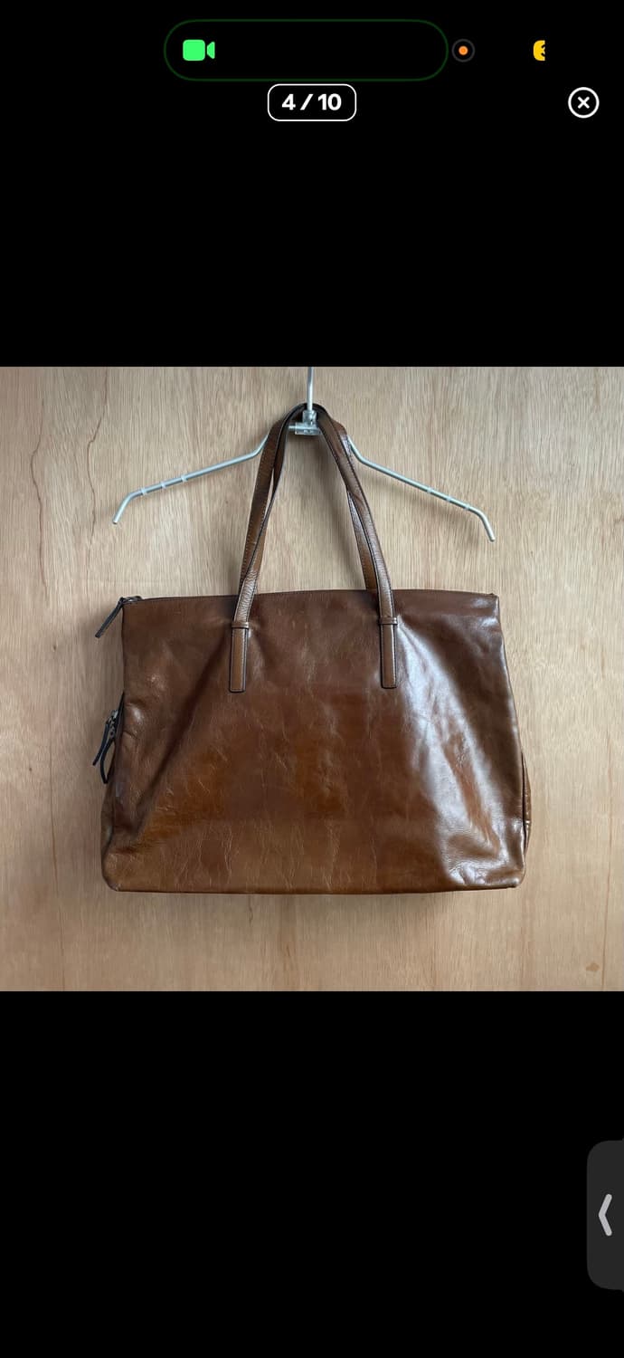 이세이 미야케 레더 숄더백 상품이미지1