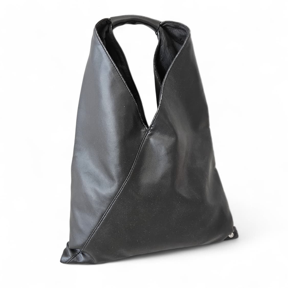 마르지엘라 레더 블랙 토트백 mm6 상품이미지3