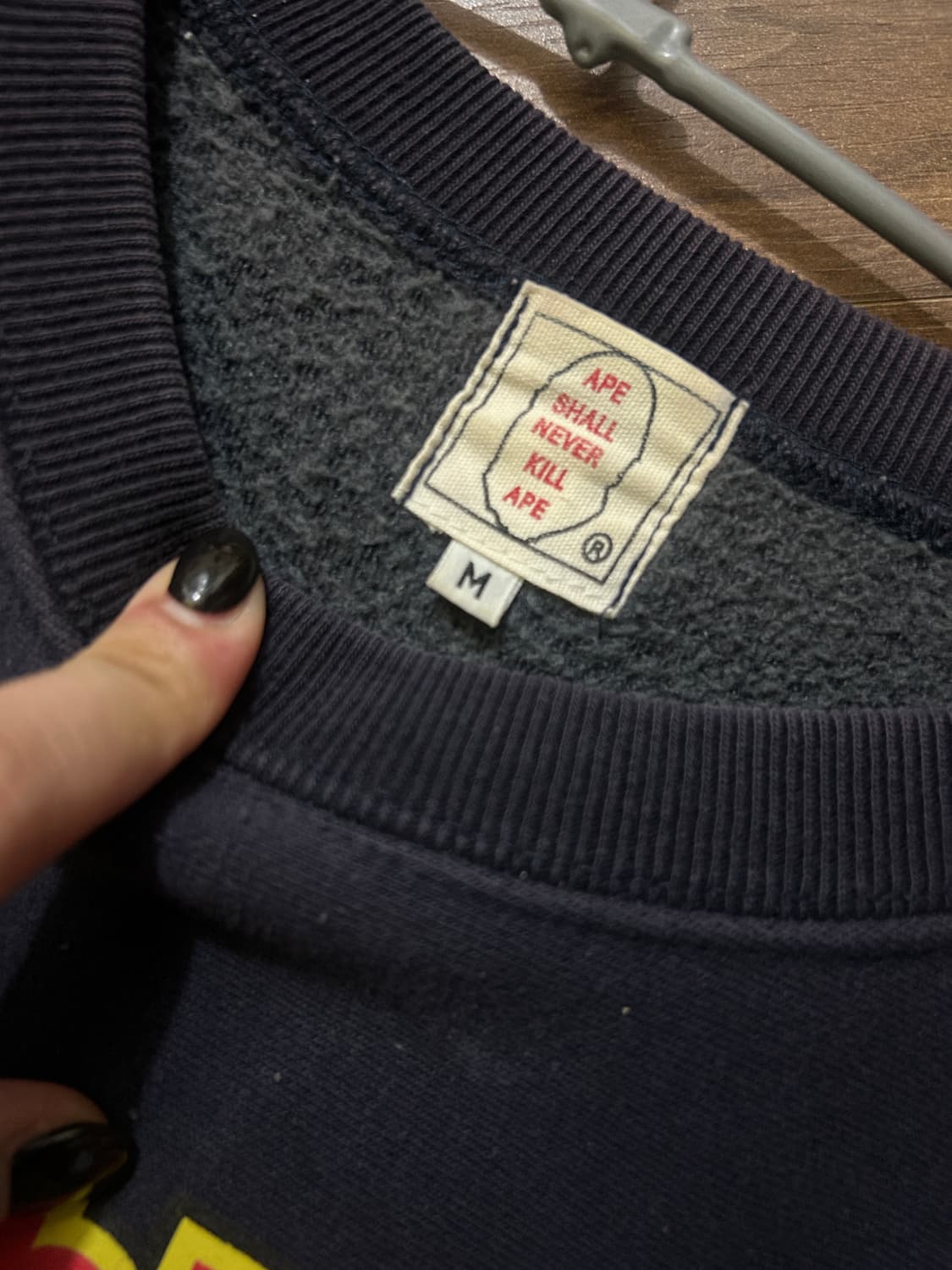 BAPE sweats 맨투맨 상품이미지2