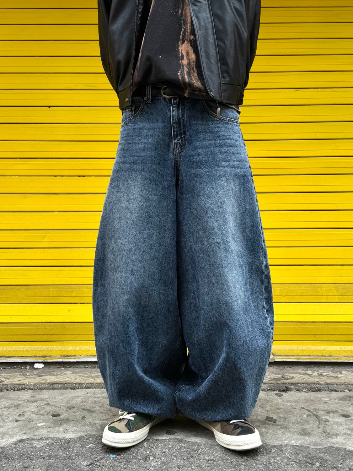 KICHUL 벌룬핏 데님팬츠 상품이미지1