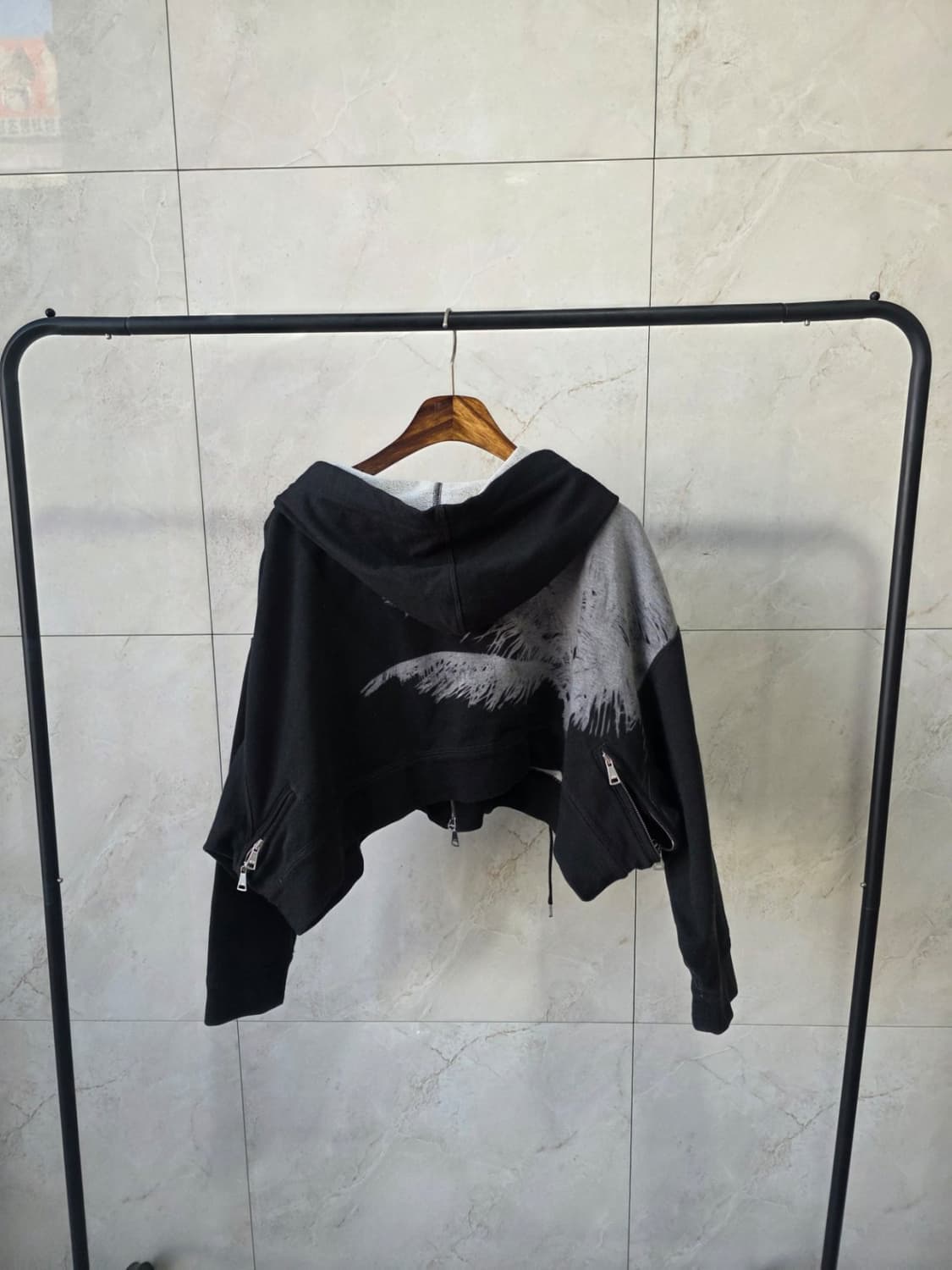 N21 정품  크롭후드집업 점퍼 상품이미지6