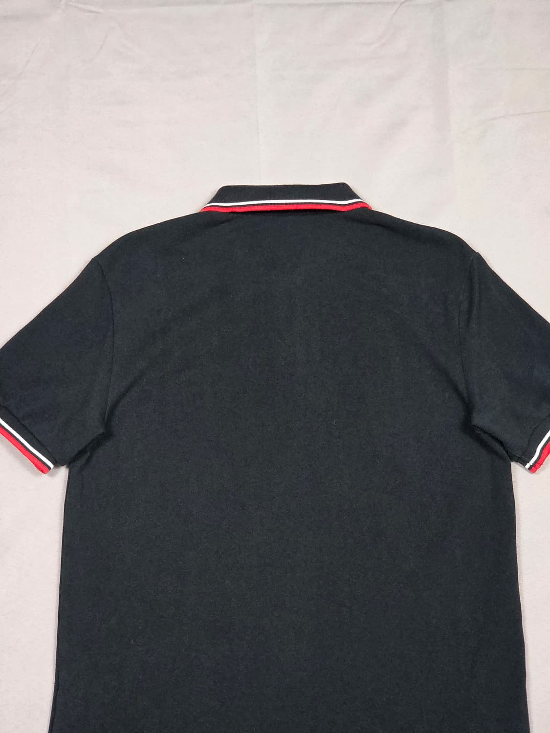 [프라다] 리네아 로사 레드탭 배색 카라티 | S00085 상품이미지7