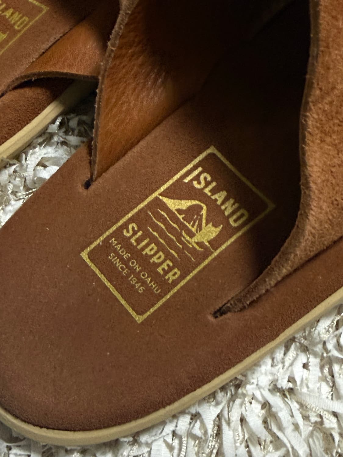 아일랜드 슬리퍼 브라운 스웨이드(새상품) 상품이미지2