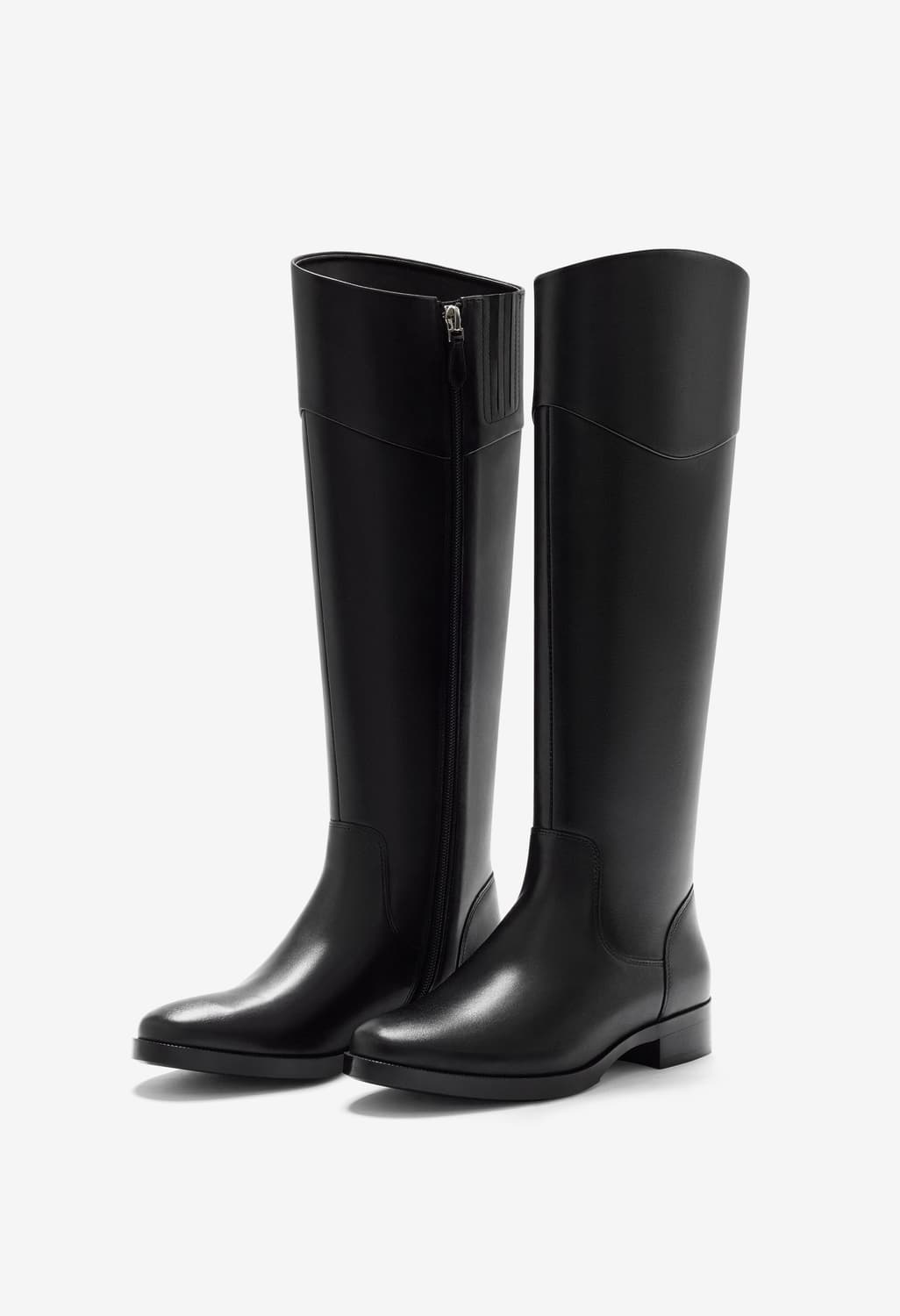 Prague 04 long boots 쿠에른 소가죽 롱부츠 상품이미지5