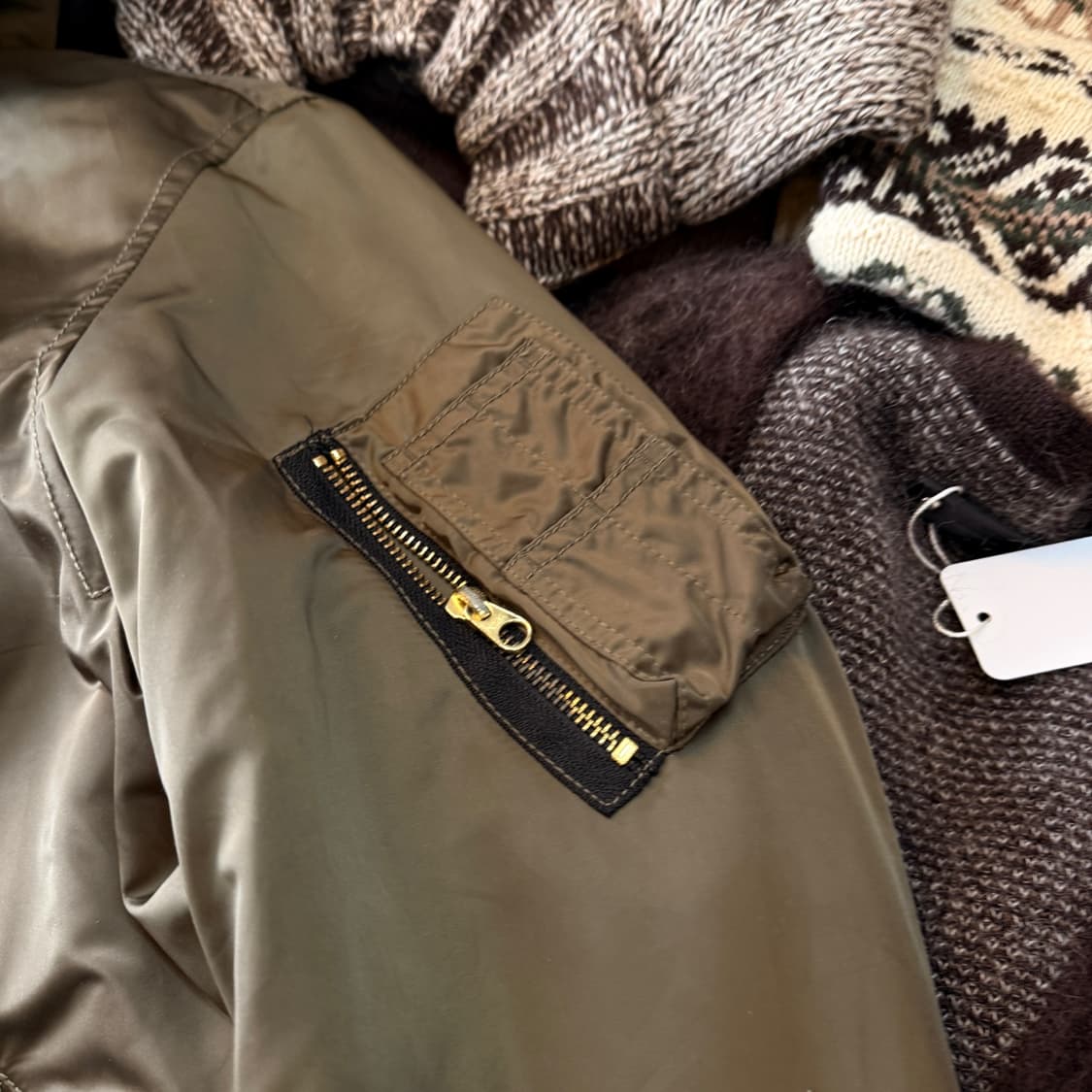 BARK TANNAGE 나노 유니버스 N2B 리버서블 밀리터리 자켓 상품이미지7