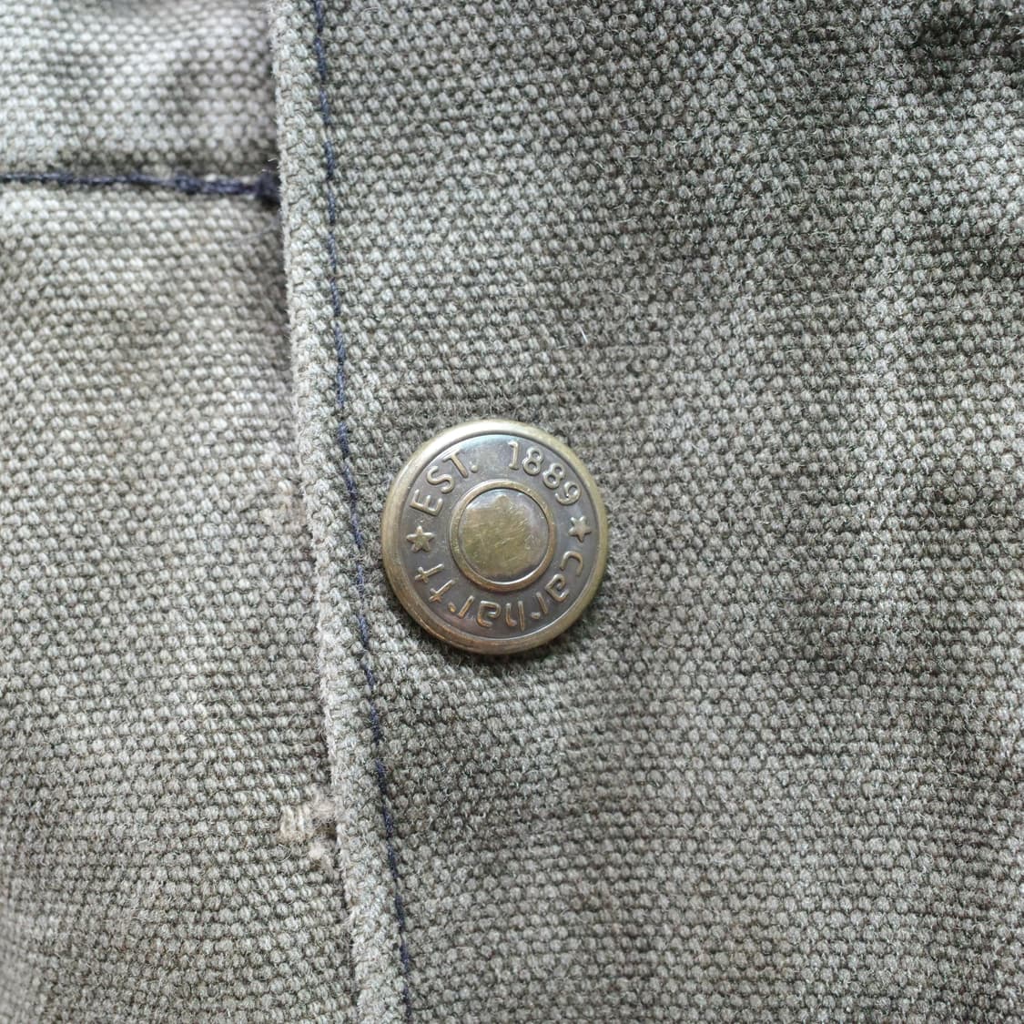 90s 칼하트 샌드스톤 케이프 코트 CW042 MADE IN USA  상품이미지10