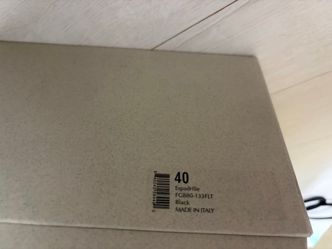 [40] 피어오브갓 에스파드릴 블랙 상품이미지10
