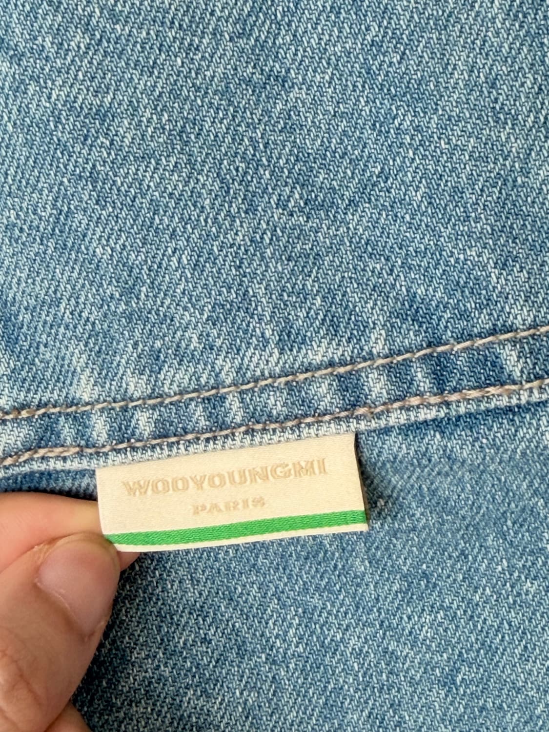 우영미 Wooyoungmi Paris 데님 스커트 34 상품이미지3