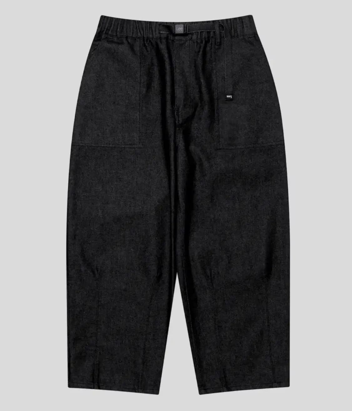 LEE 리 벌룬핏 데님 팬츠 블랙 상품이미지1