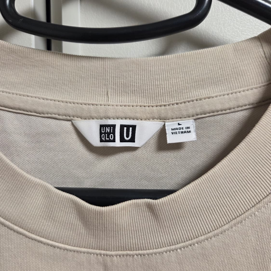 유니클로x르메르 U 에어리즘 긴팔티셔츠 L(100) 상품이미지3