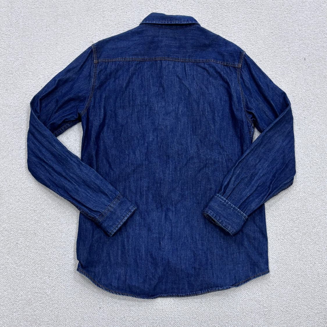 L 자라맨 슬림핏 웨스턴 데님 셔츠 0319E 상품이미지2