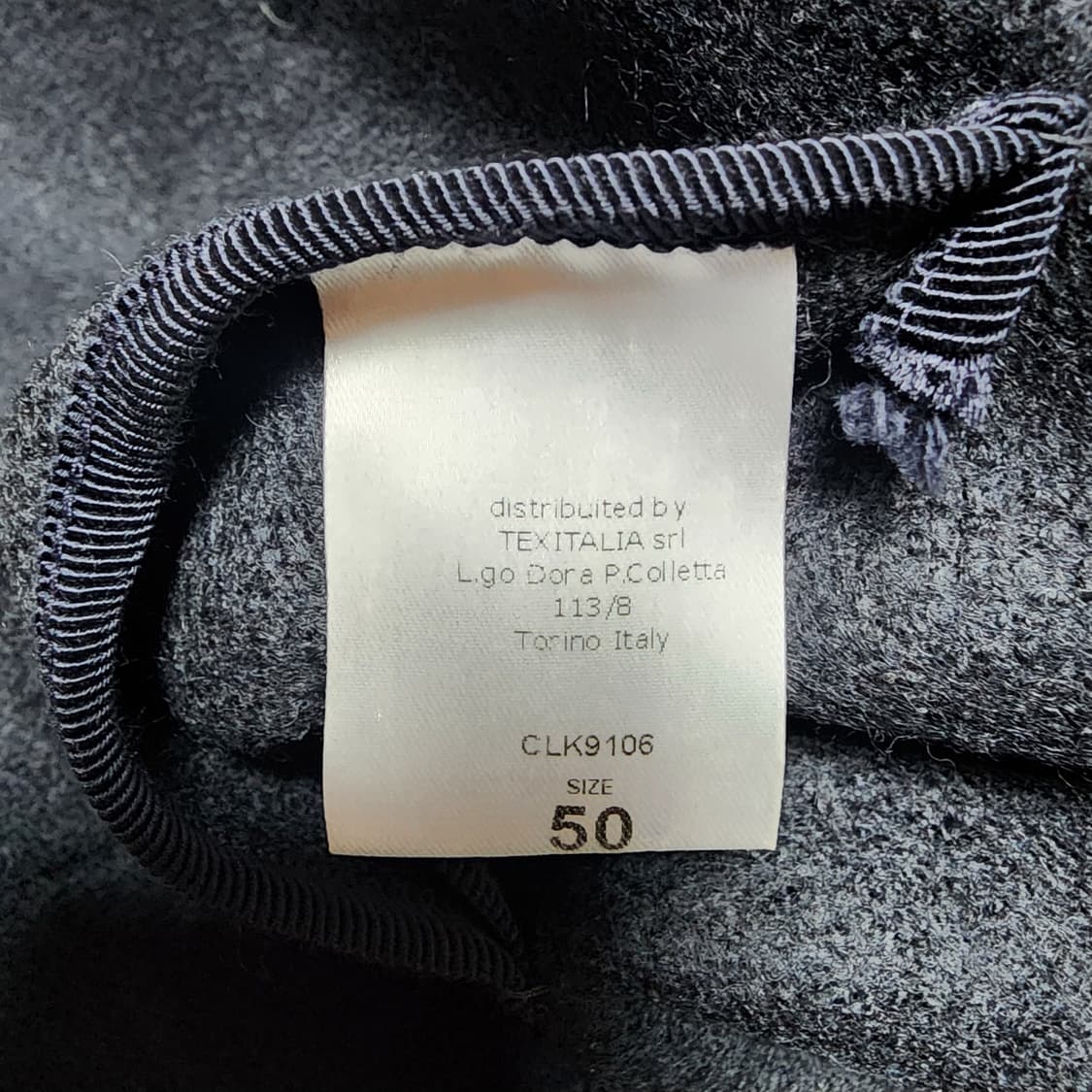 [50] 해리스 워프 런던 / 더블 박시 코트 차콜 그레이 상품이미지7