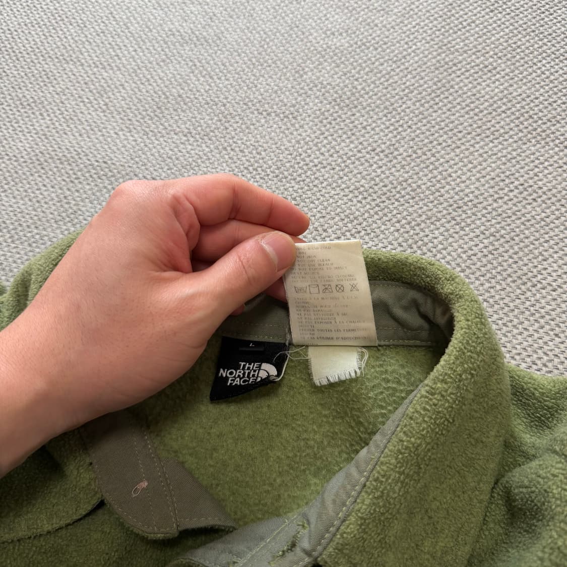 노스페이스 플리스 셔츠 자켓 상품이미지3