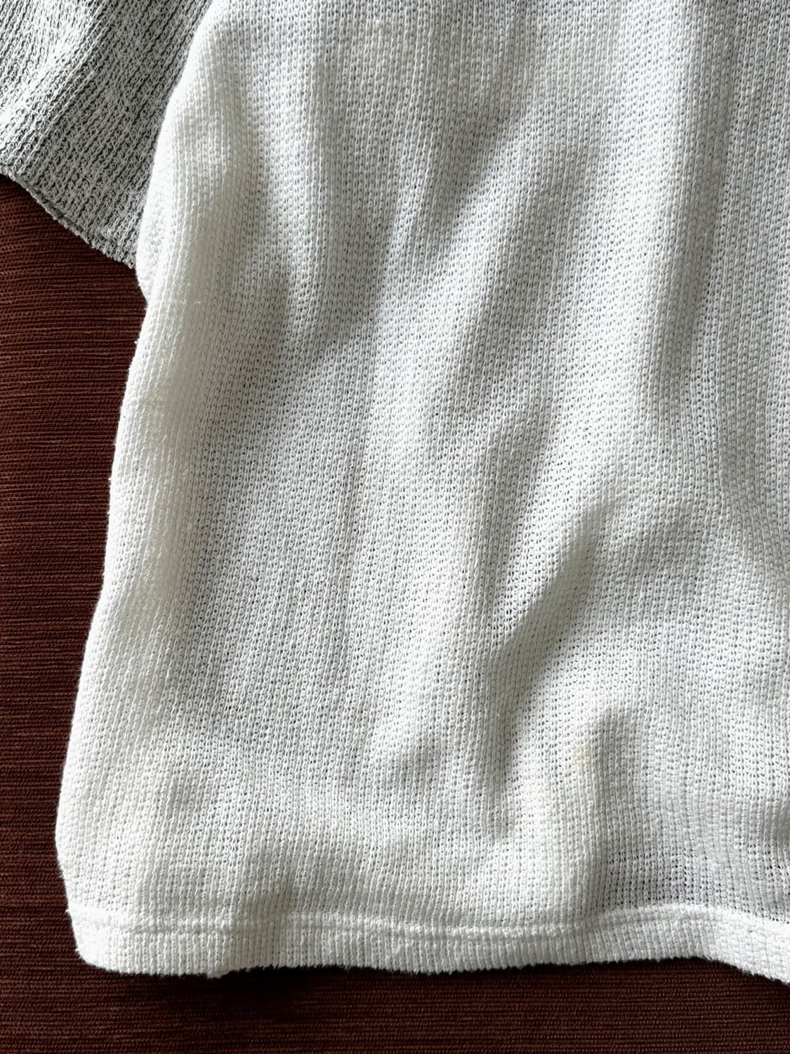 Loose gauge knit fabric polo tee 상품이미지6