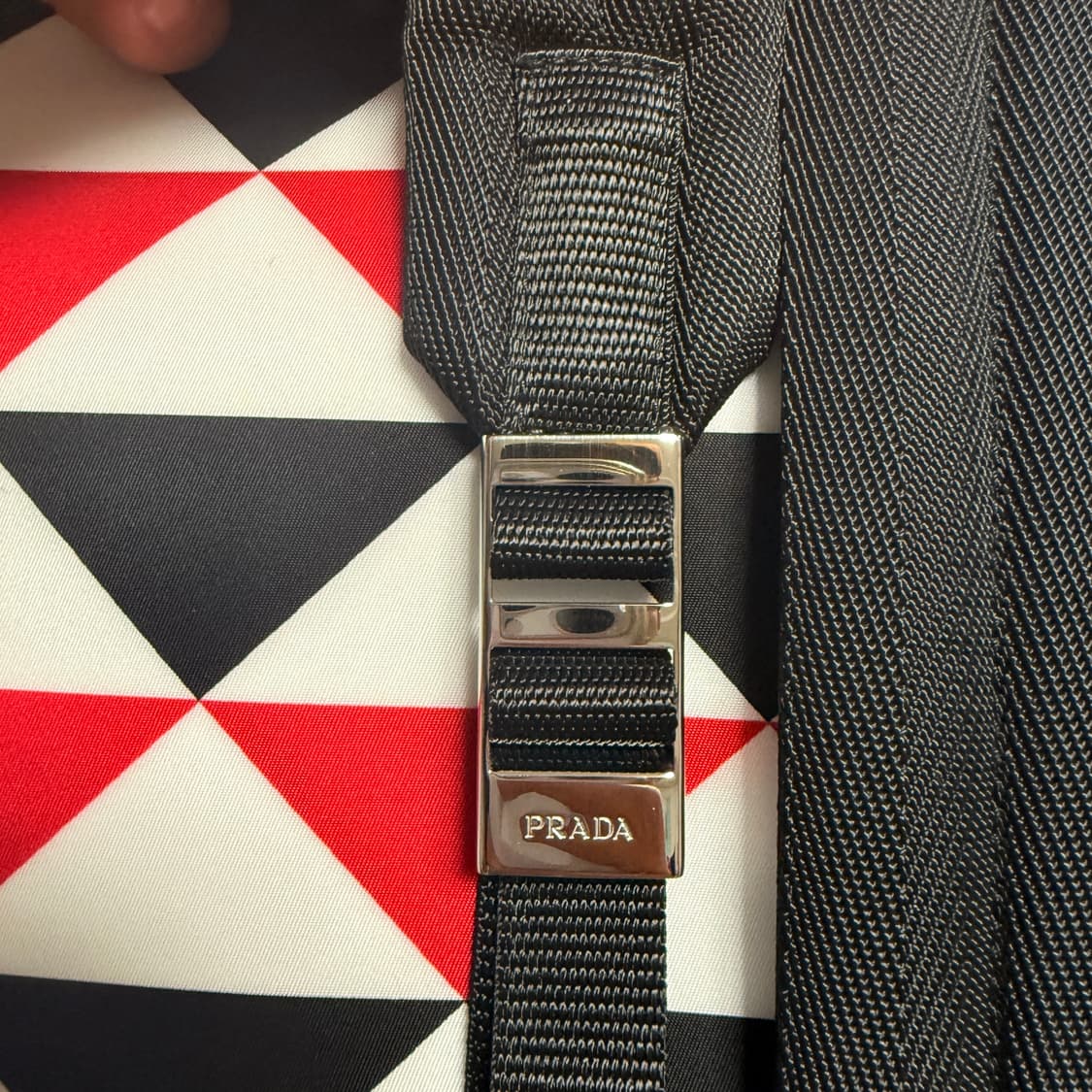 PRADA 프라다 나일론 백팩 새상품 남녀공용 상품이미지3