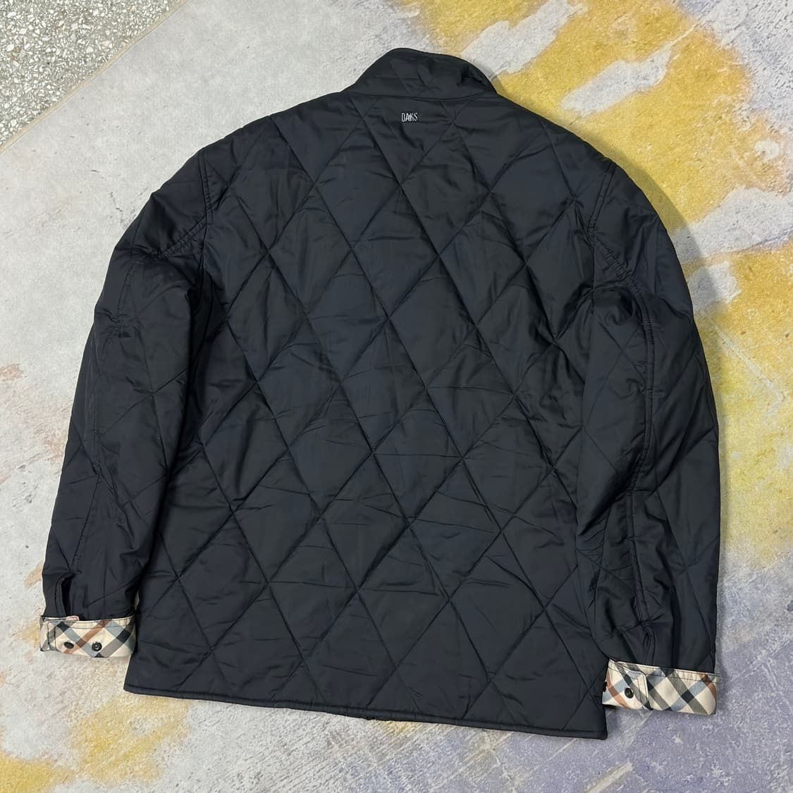 닥스골프 블랙 퀄팅자켓 L 상품이미지3