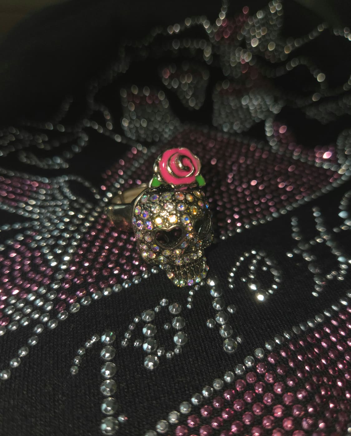 Betsey  Johnson vintage skull ring 상품이미지1