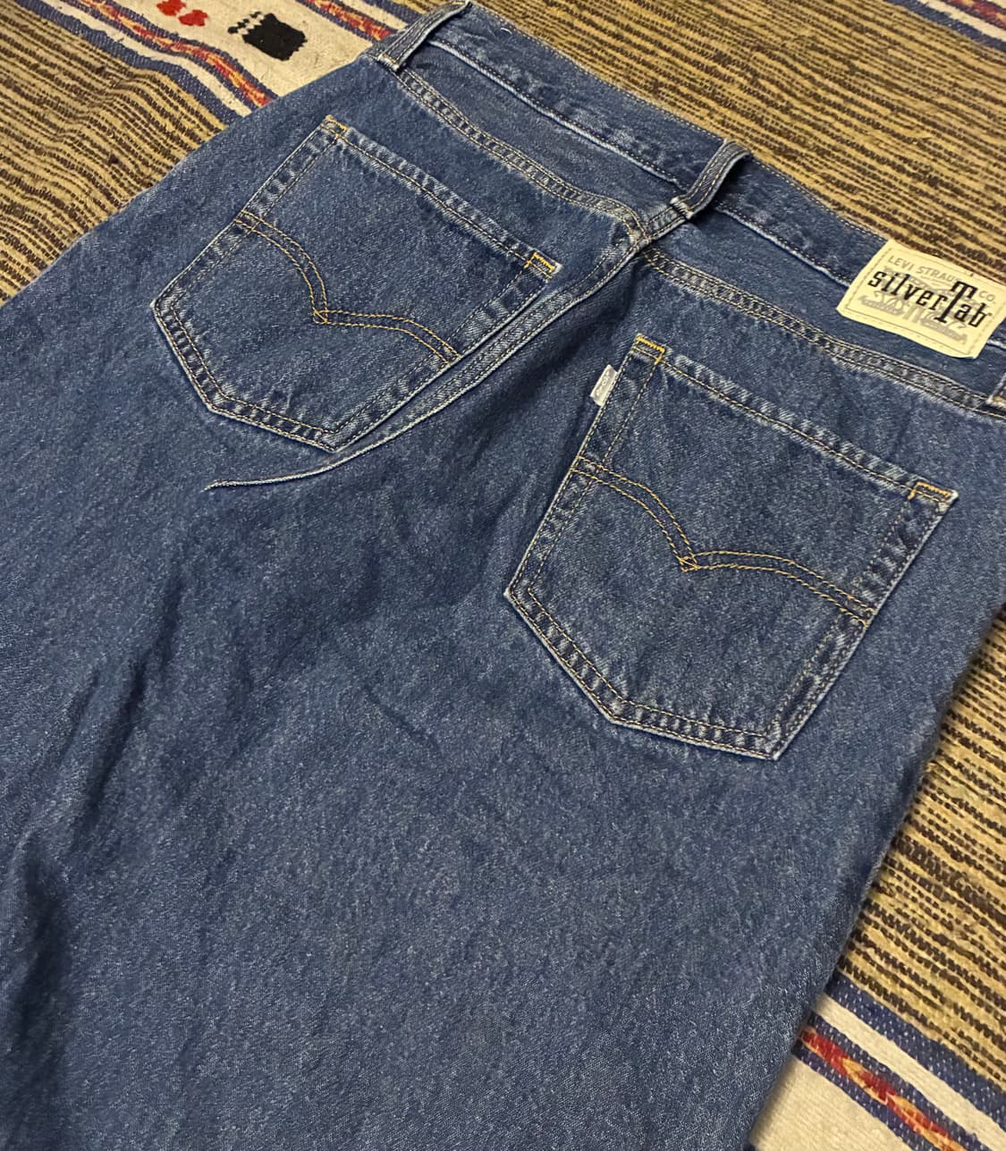 (30)Levis 리바이스 94 배기 실버탭 데님 청바지 중청  상품이미지6