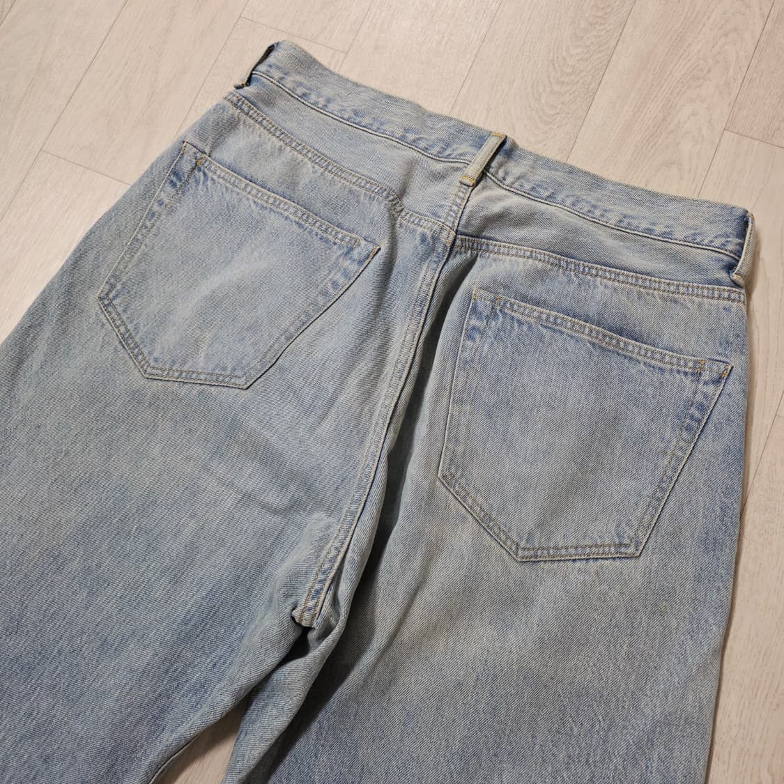 [1] 코모리 블리치 데님 22ss comoli bleach denim 상품이미지8