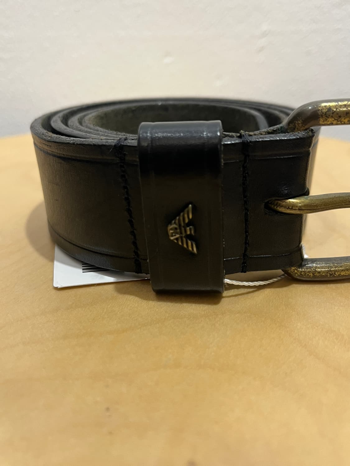 아르마니 진스 통가죽 벨트 상품이미지3