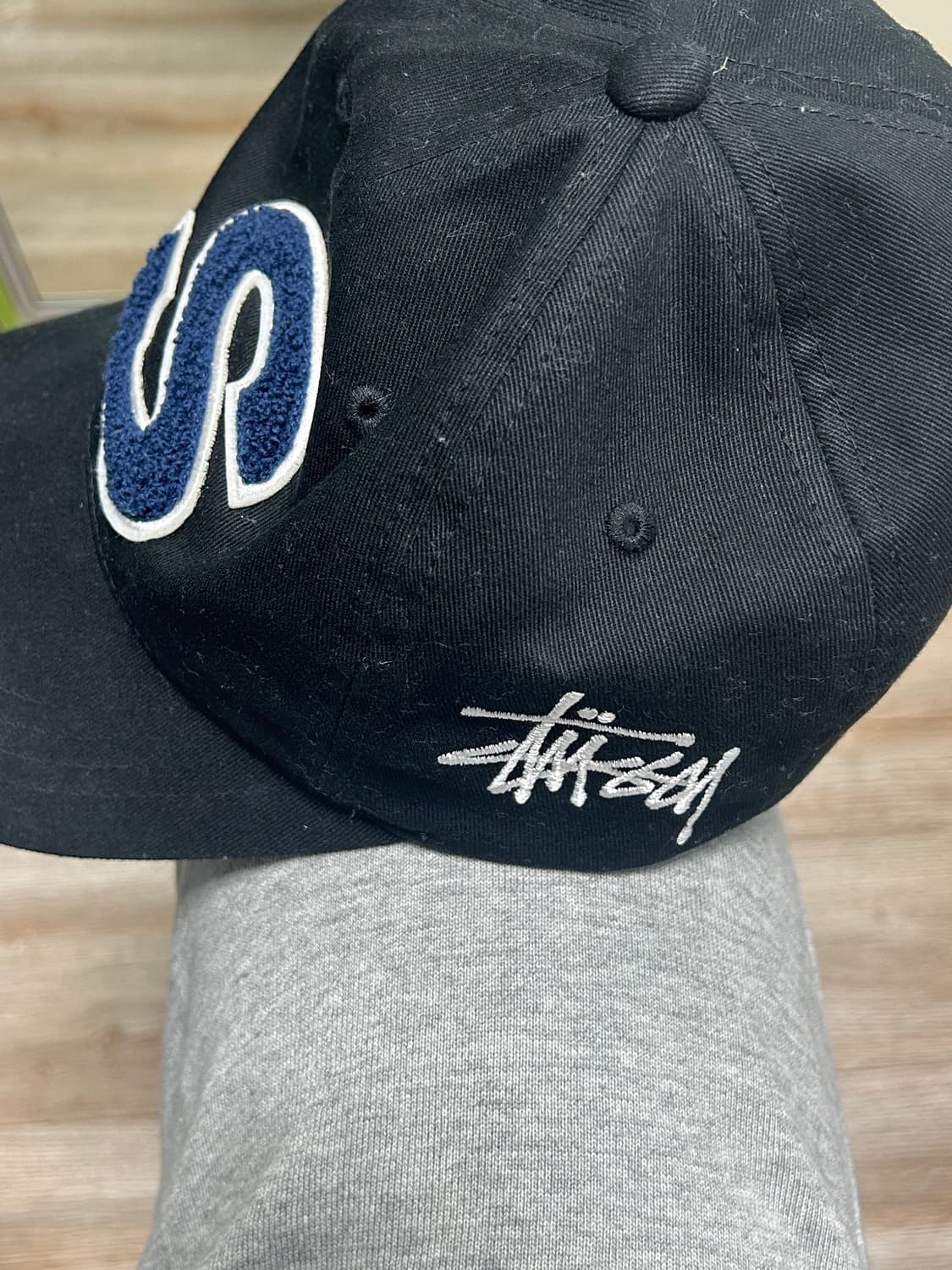 스투시 셔닐 s프로 로우 캡 상품이미지4