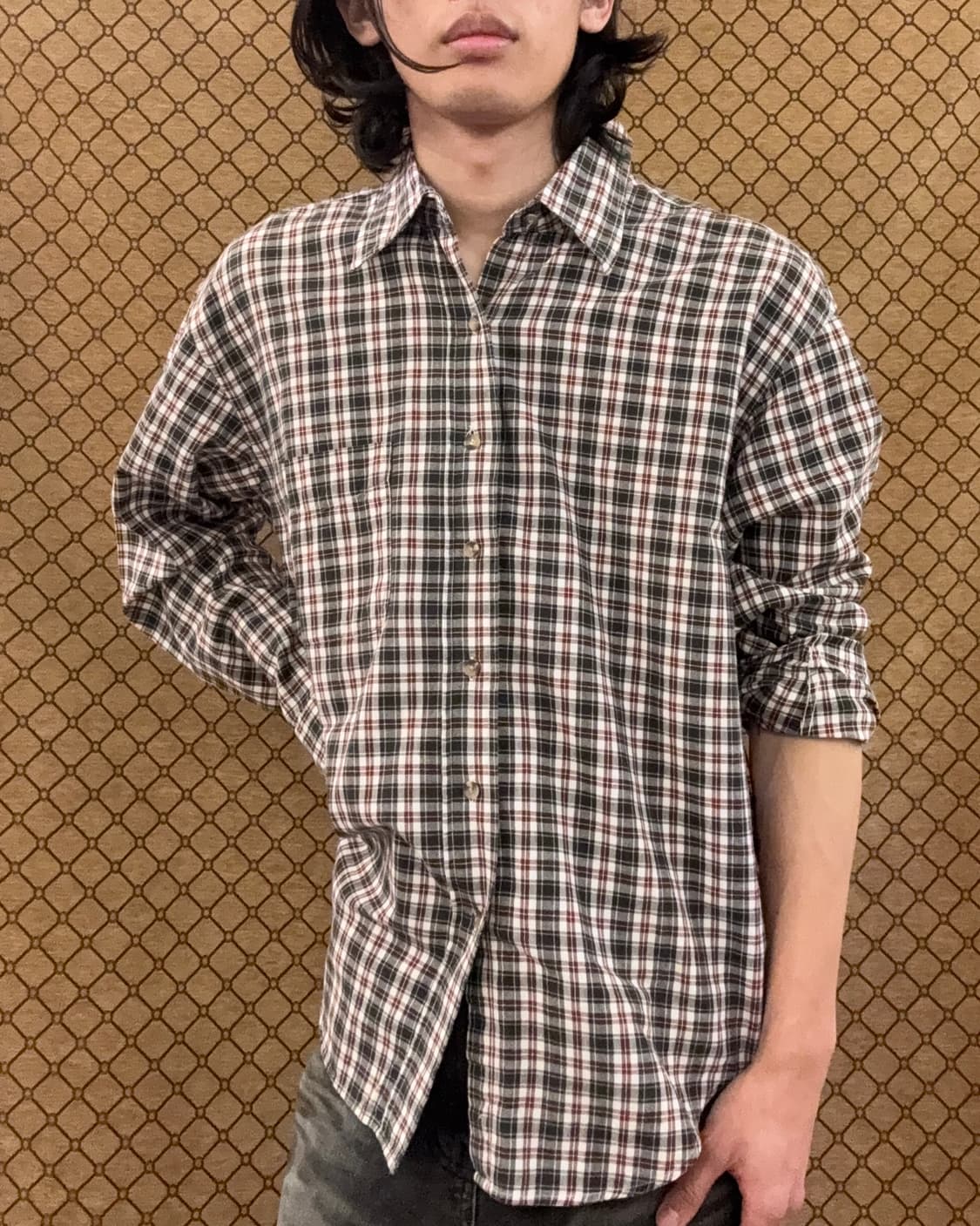 빈티지 체크 셔츠 상품이미지6