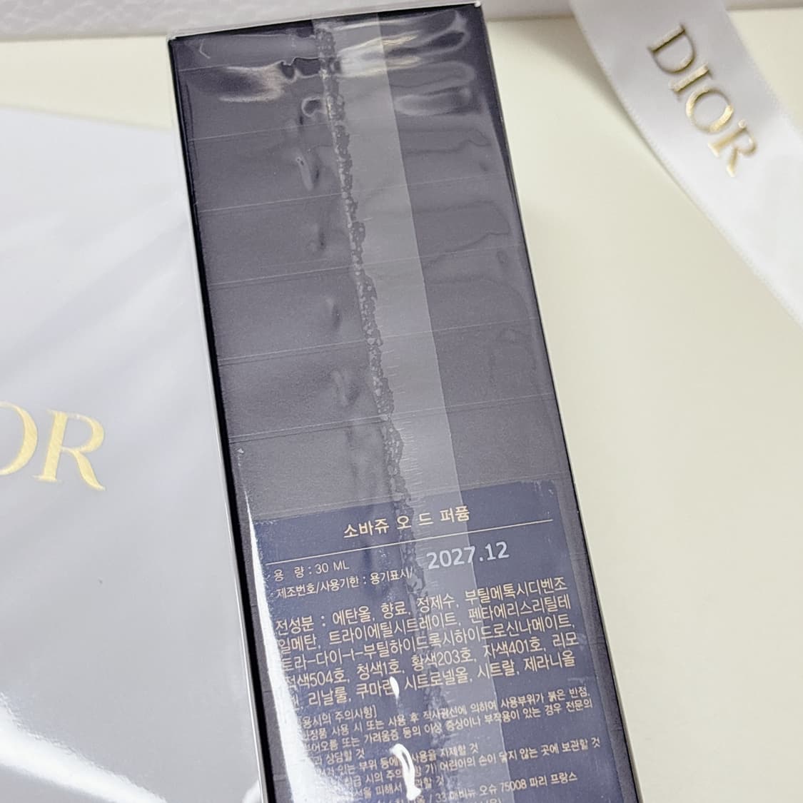 미개봉) 국문 디올 향수 소바쥬 오드퍼퓸 30ml 상품이미지3