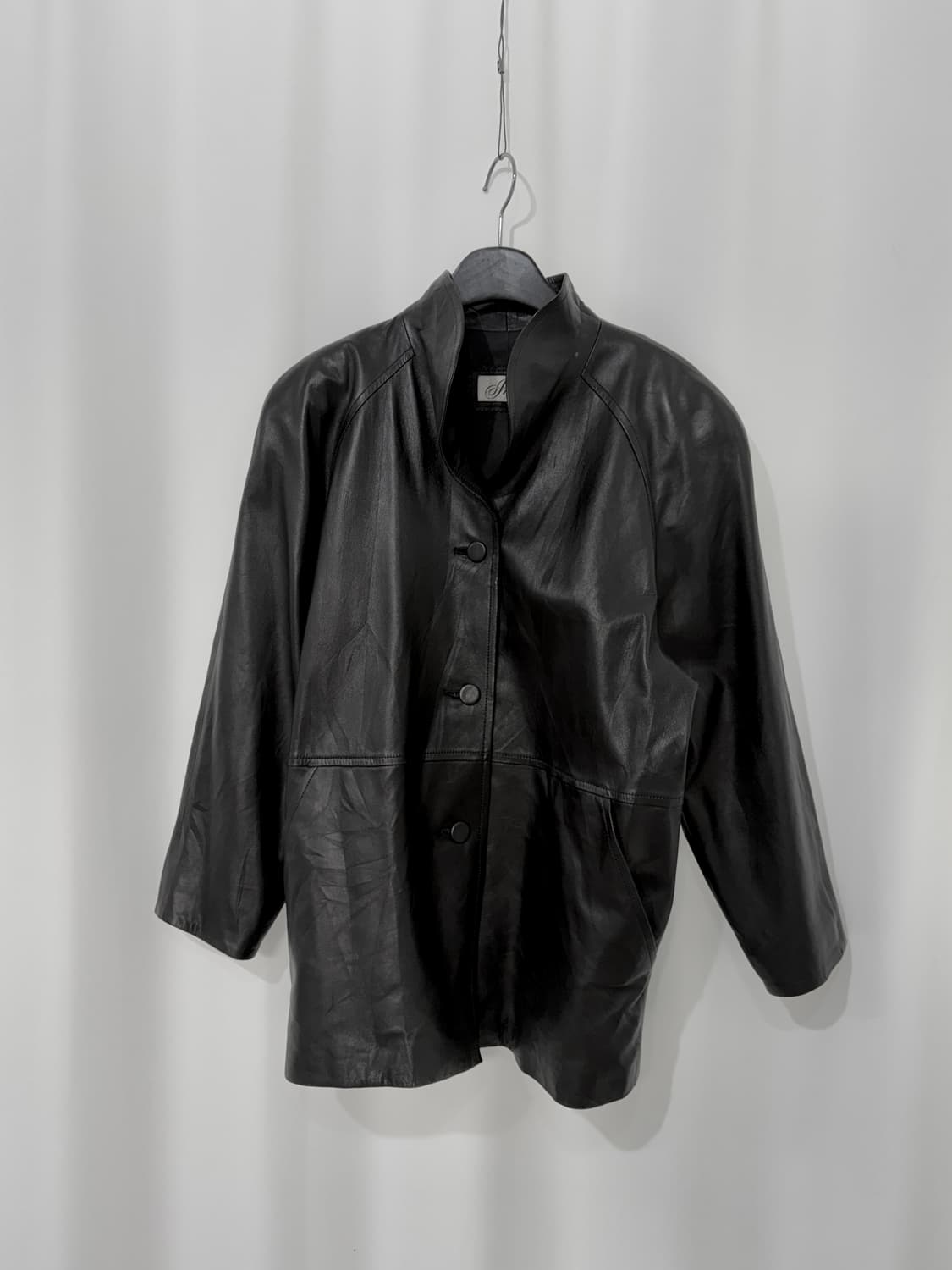 vintage sheep skin leather jacket  상품이미지1