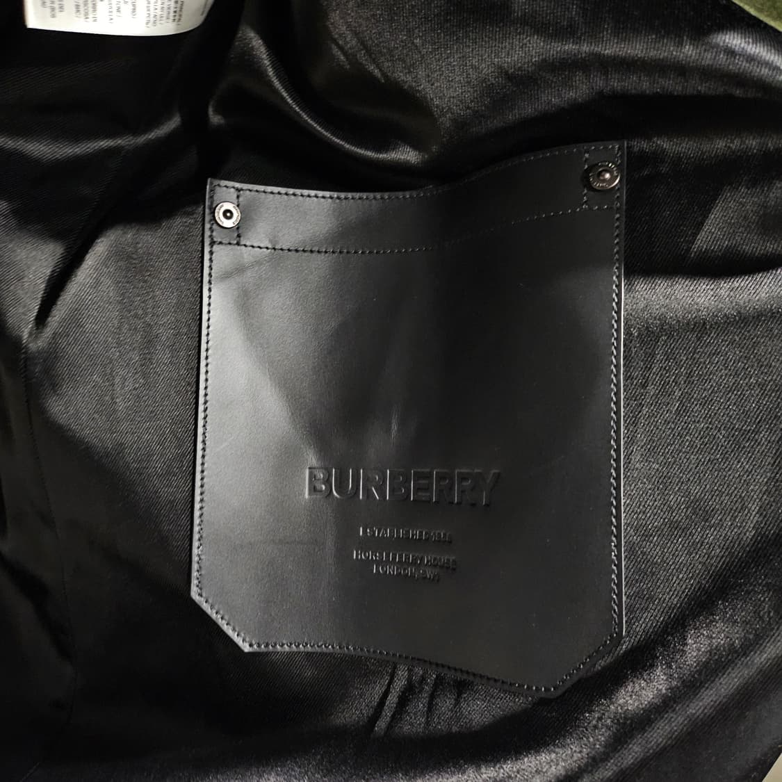 버버리 밀리터리 포켓 발마칸 코트 상품이미지6