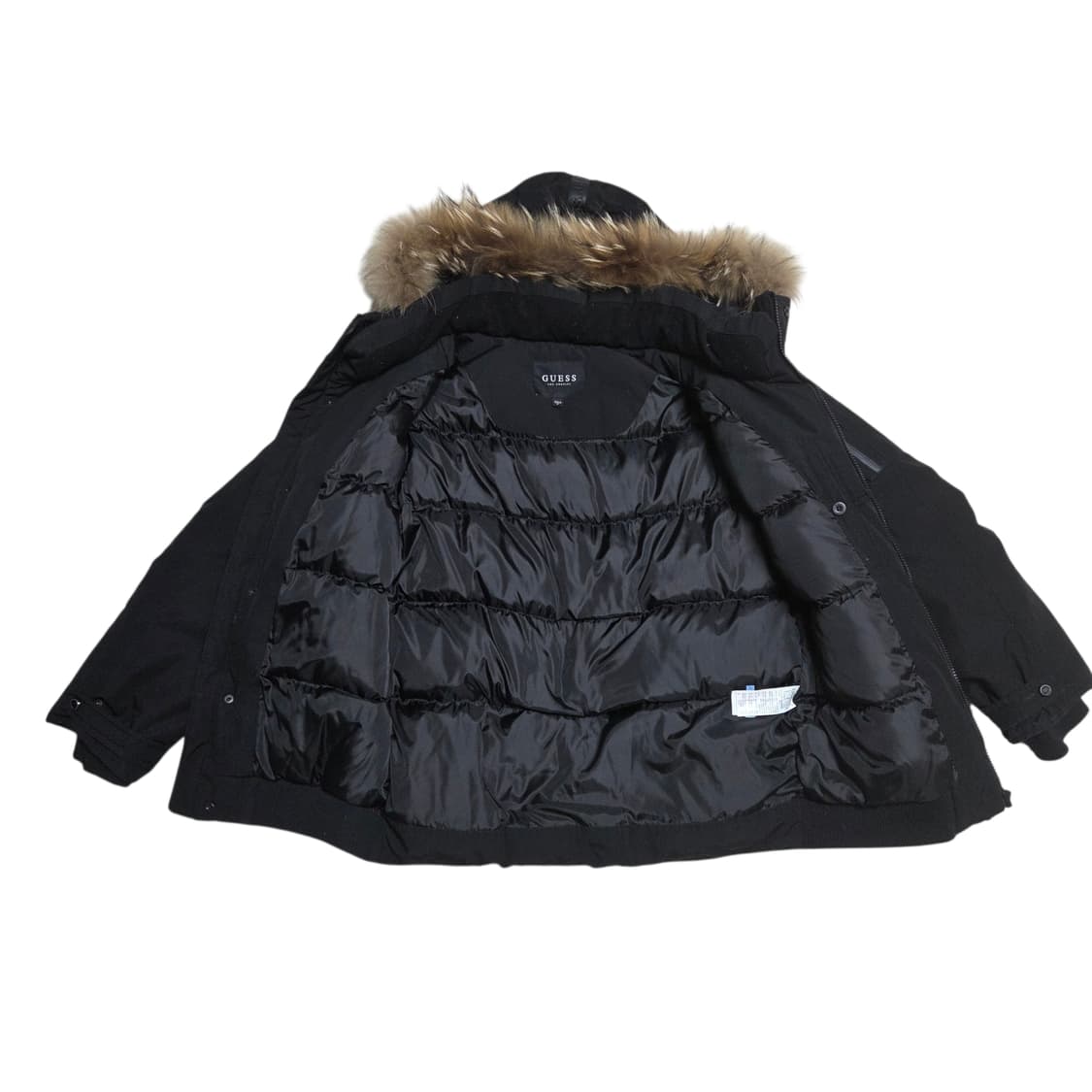 Guess 게스 라쿤털 덕다운 숏패딩 상품이미지2