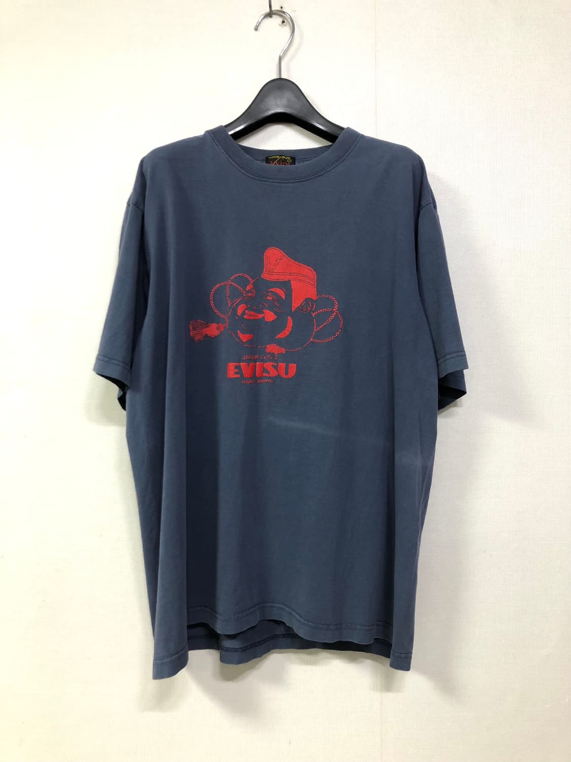 EVISU 에비수 오사카 남녀공용 프린팅 반팔티셔츠 L _ 더스티블루 상품이미지1