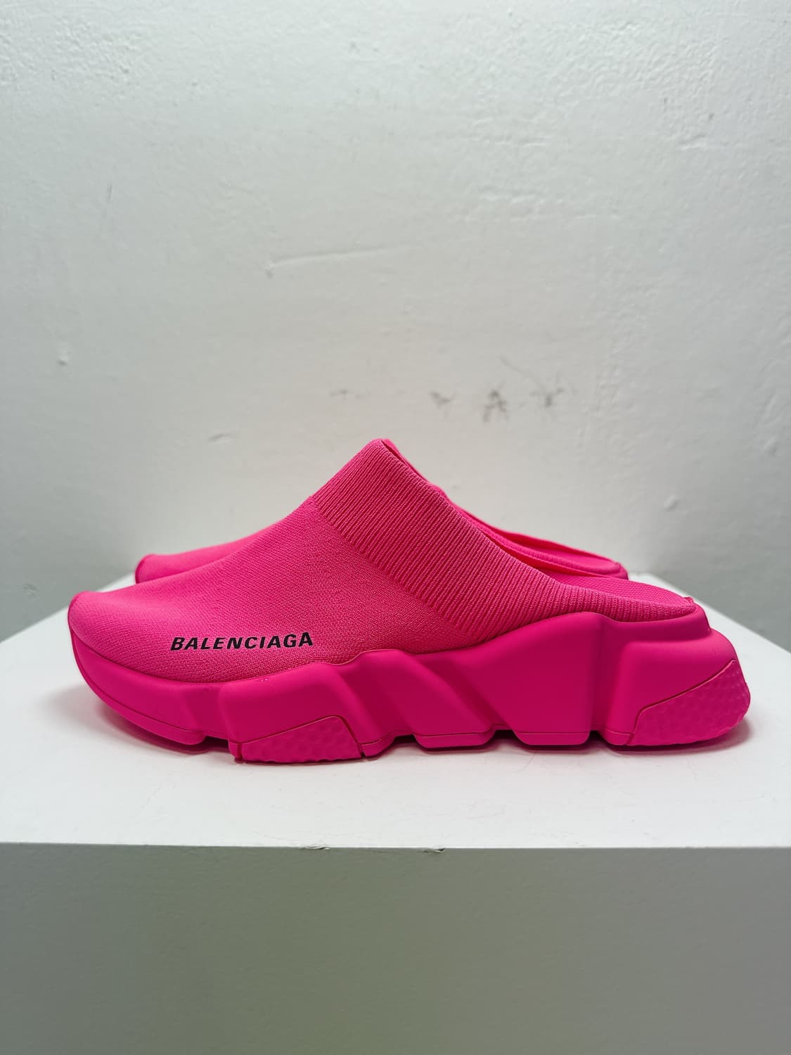 (정품/새상품) BALENCIAGA 발렌시아가 여성 핑크 스피드 뮬 상품이미지3