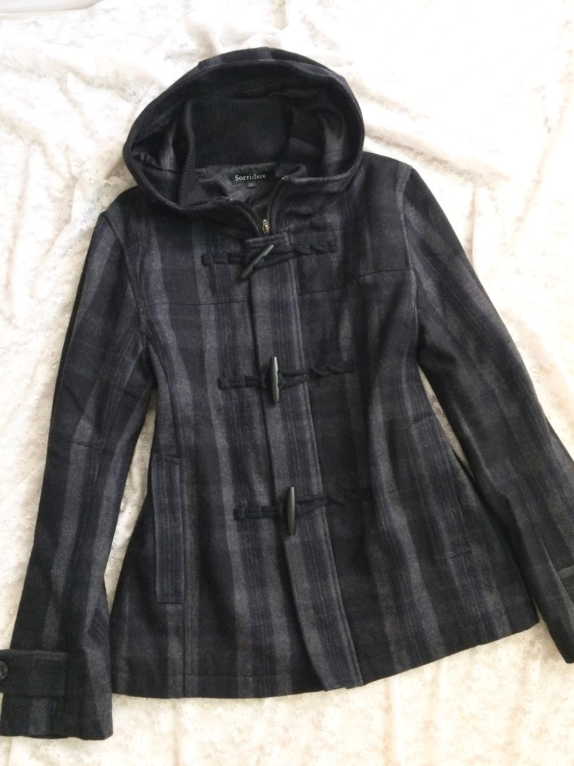 Vintage Sorridere charcoal navy duffle h 상품이미지1