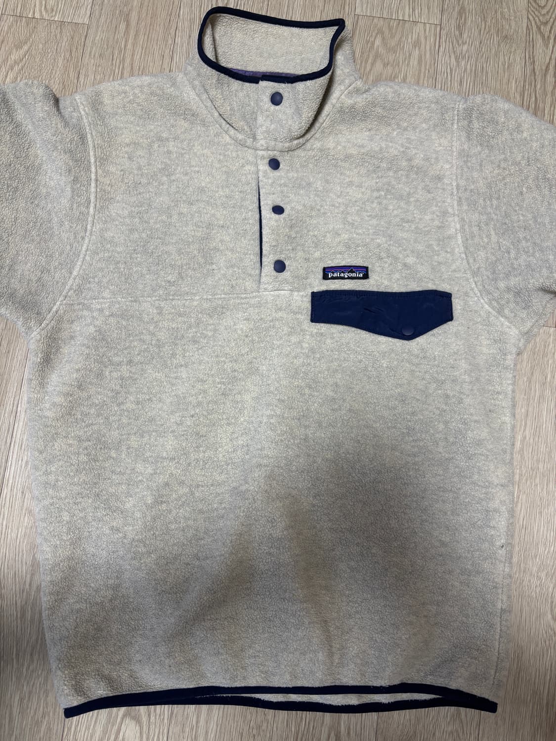 [xs] 파타고니아 신칠라 플리스 풀오버 오트밀 상품이미지2