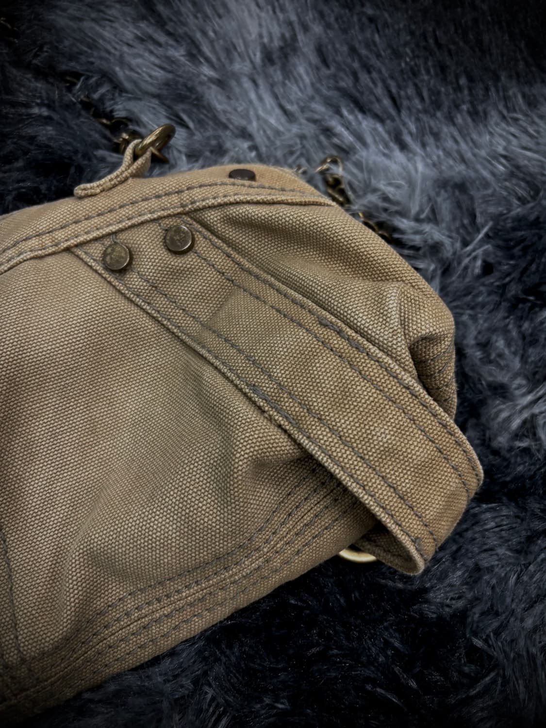 Diesel 아카이브 베이지 금장 크로스백 상품이미지7