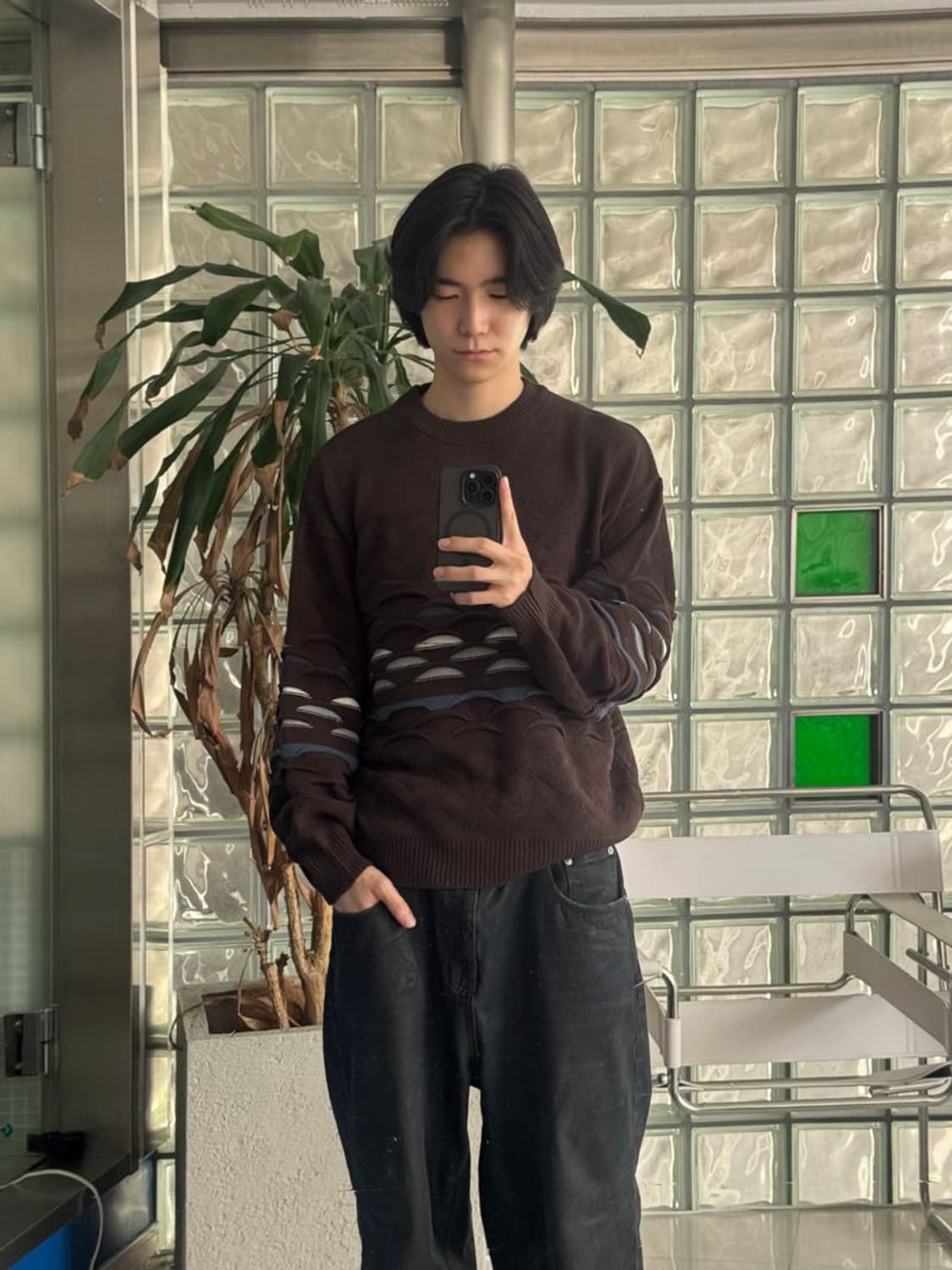 KNIT PULLOVER 니트 풀오버 상품이미지1