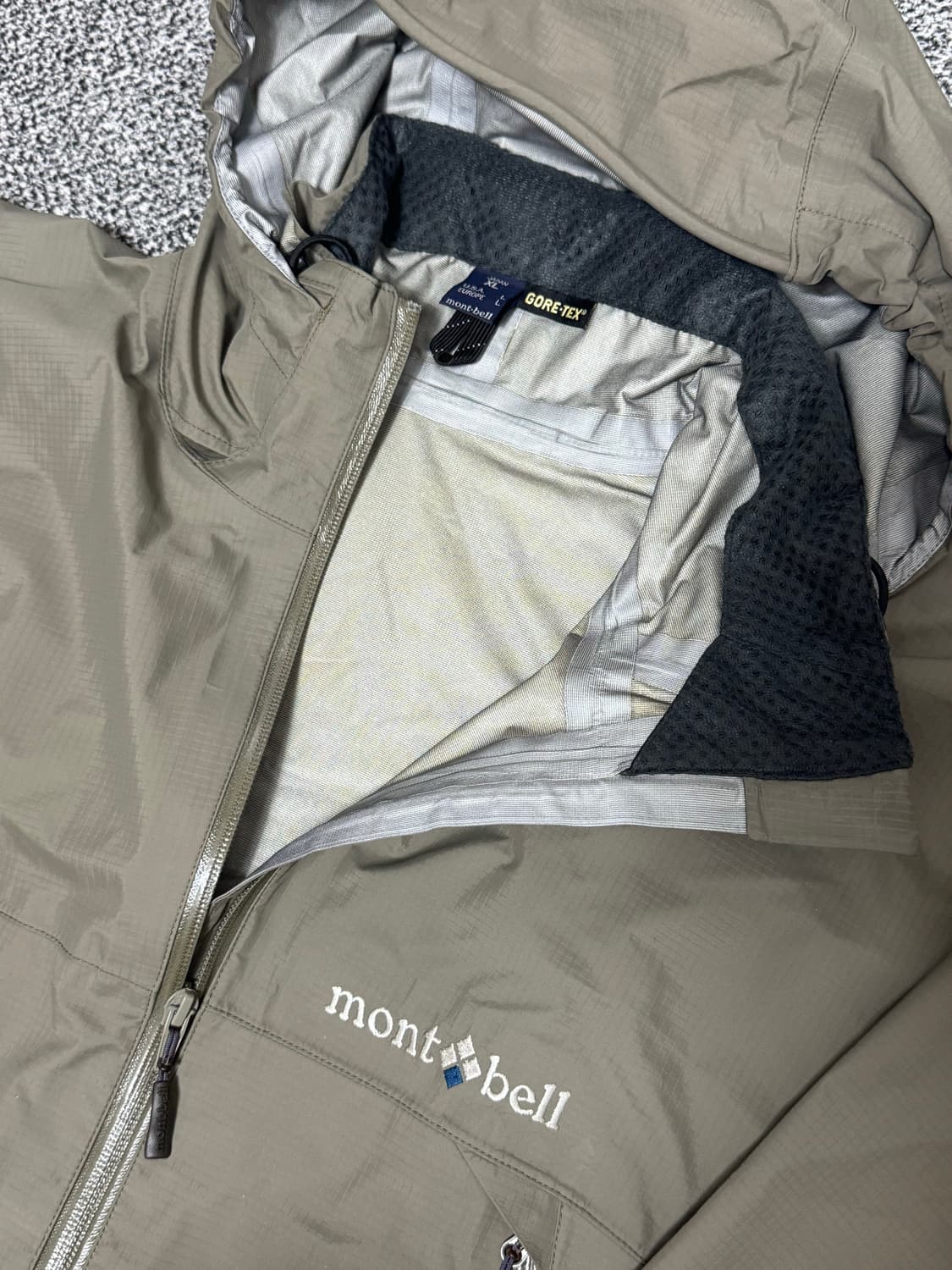 일본 몽벨 고어텍스 바람막이 XL  상품이미지3