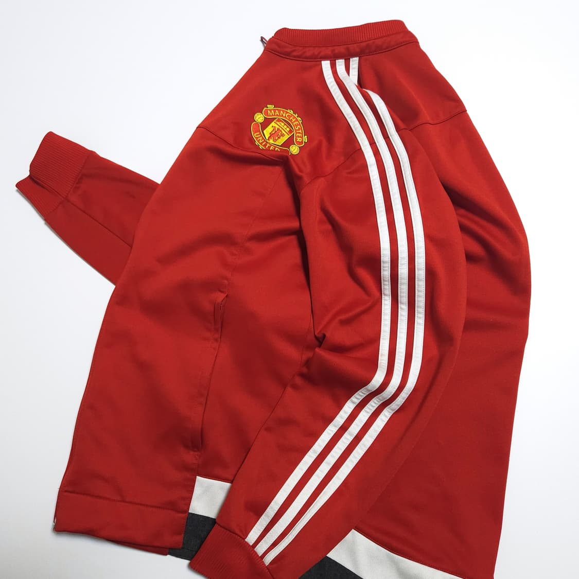 아디다스 15-16 맨유 트랙탑 앤섬 져지 자켓 상품이미지3