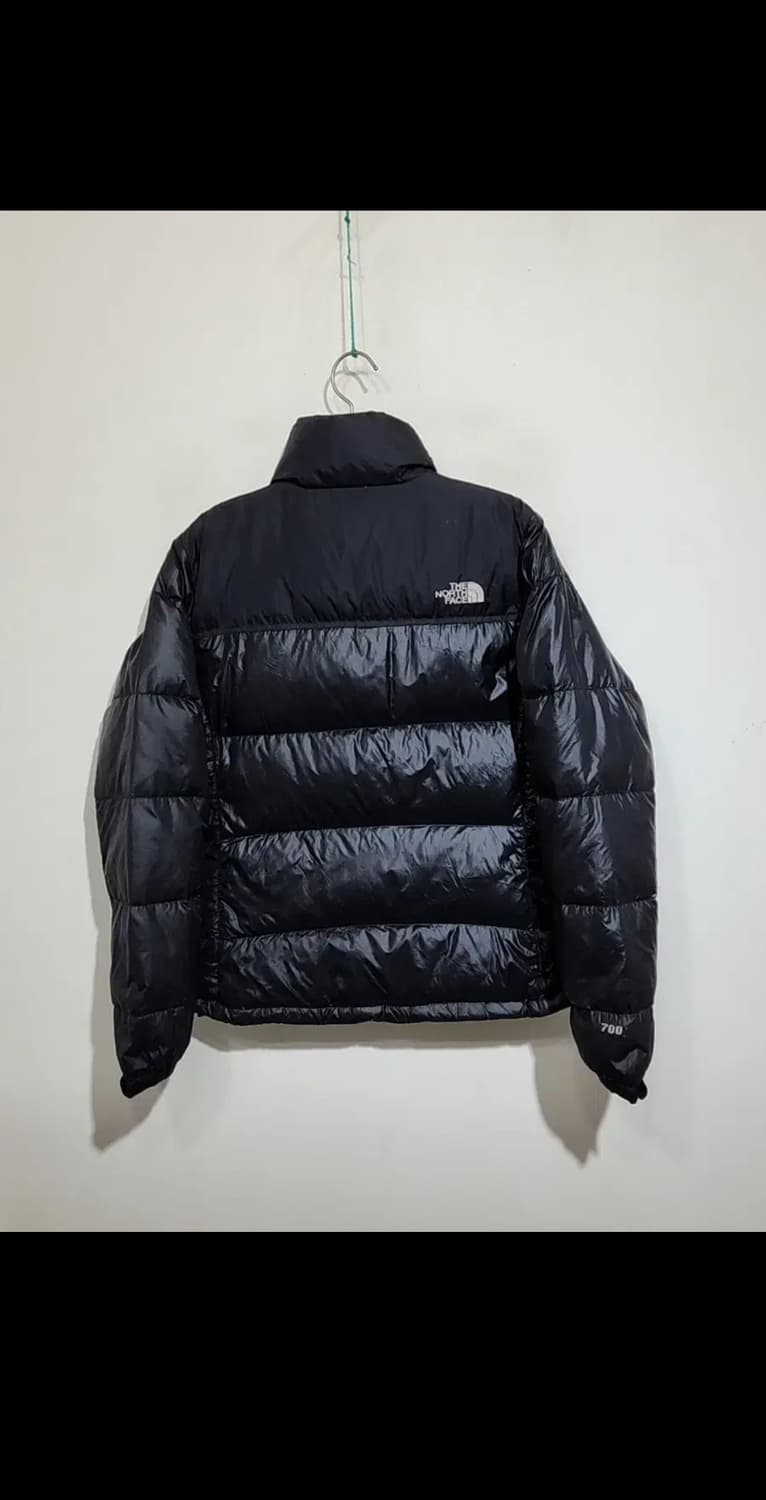 (M) 노스페이스 거위털 눕시패딩 점퍼 블랙 700 구스다운 자켓  상품이미지7